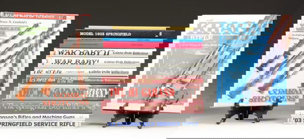 14 US MILITARY SMALL ARMS REFERENCE BOOKS.