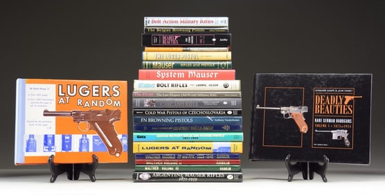 21 EUROPEAN SMALL ARMS REFERENCE BOOKS.