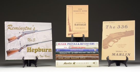 10 US FIREARM REFERENCE BOOKS.