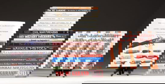 20 US SMALL ARMS REFERENCE BOOKS.