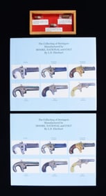 2 DERRINGER BOOKS BY L.D. EBERHART & 3 ANTIQUE