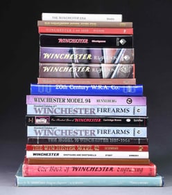 LOT OF WINCHESTER FIREARMS REFERENCE BOOKS.