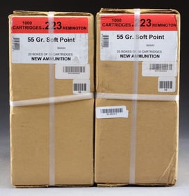 2,000 RDS (2 SEALED CASES) BLACK HILLS 223 REM.