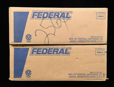 2 SEALED CASES (1000 RDS.) FEDERAL 308 WIN MATCH