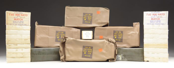 APPROXIMATELY 1,320 ROUNDS OF 7.62X51MM NATO