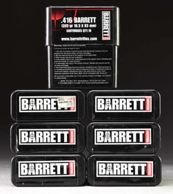70 RDS. (7 BOXES) BARRETT .416 BARRETT 395 GR. VLD