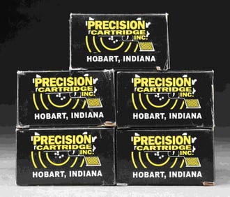 250 RDS. (5 BOXES) PRECISION CARTRIDGE CO. 45 WIN