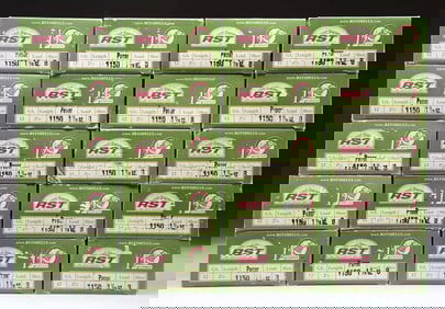 500 RDS. (20 BOXES) RST 12 GA, 2 1/2" PAPER #8.