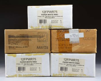 1250 RDS. (5 SEALED CASES) 12 GAUGE, 2 3/4" AMMO