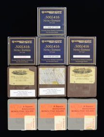 LOT OF ASSORTED .470 NITRO EXPRESS, .500/.416