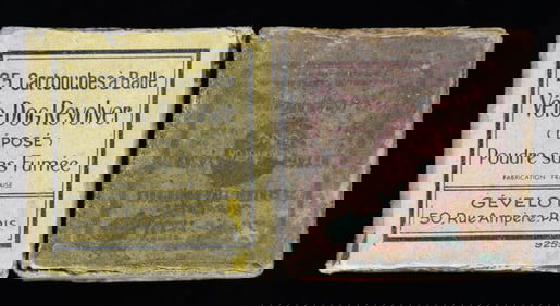 LOT OF 2 25-ROUND BOXES OF VELO DOG AMMUNITION.