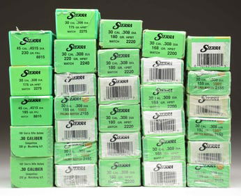 LOT OF MOSTLY SIERRA BULLETS.
