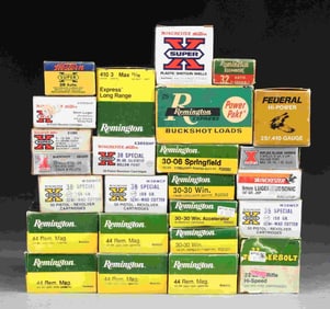MIXED AMMO LOT.