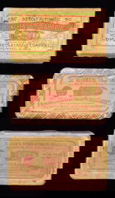 LOT OF 3 BOXES OF VINTAGE .32 & .35 AUTOMATIC