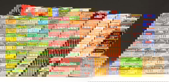 LOT OF RIMFIRE AMMO.