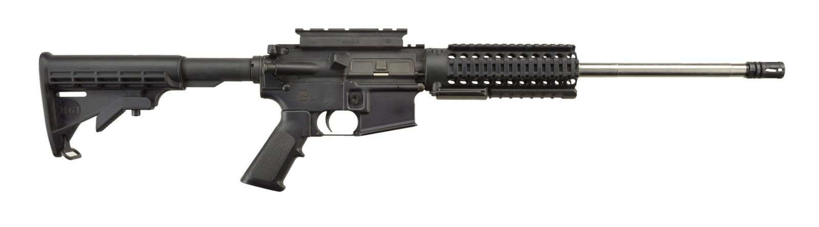 MGI MARCK-15 HYDRA CARBINE.: Cal. 223. S# 20040. Bbl. 16.5". Mfg. MGI. The MGI Marck-15 weapon system is an extremely interesting specimen, to say the least. Designed over a decade before the AR platform became America's most pop