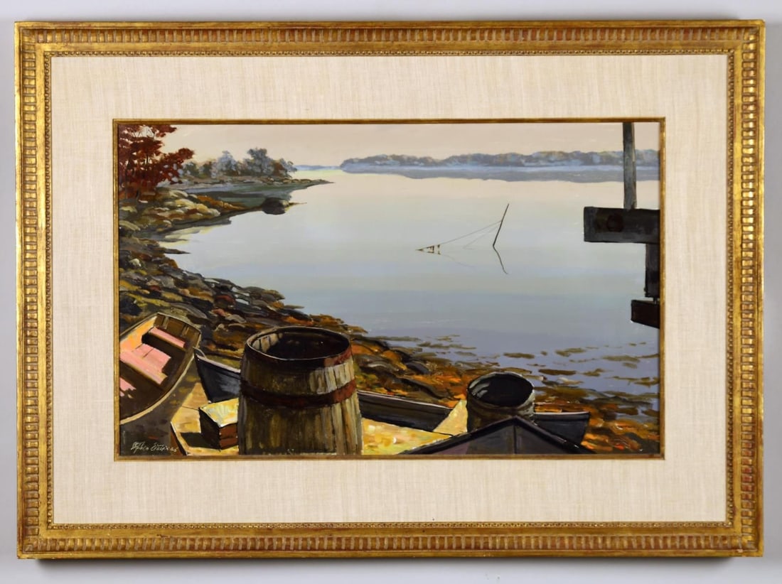 STEPHEN ETNIER (American, 1903-1984) "FROM MERE (1 of 3)