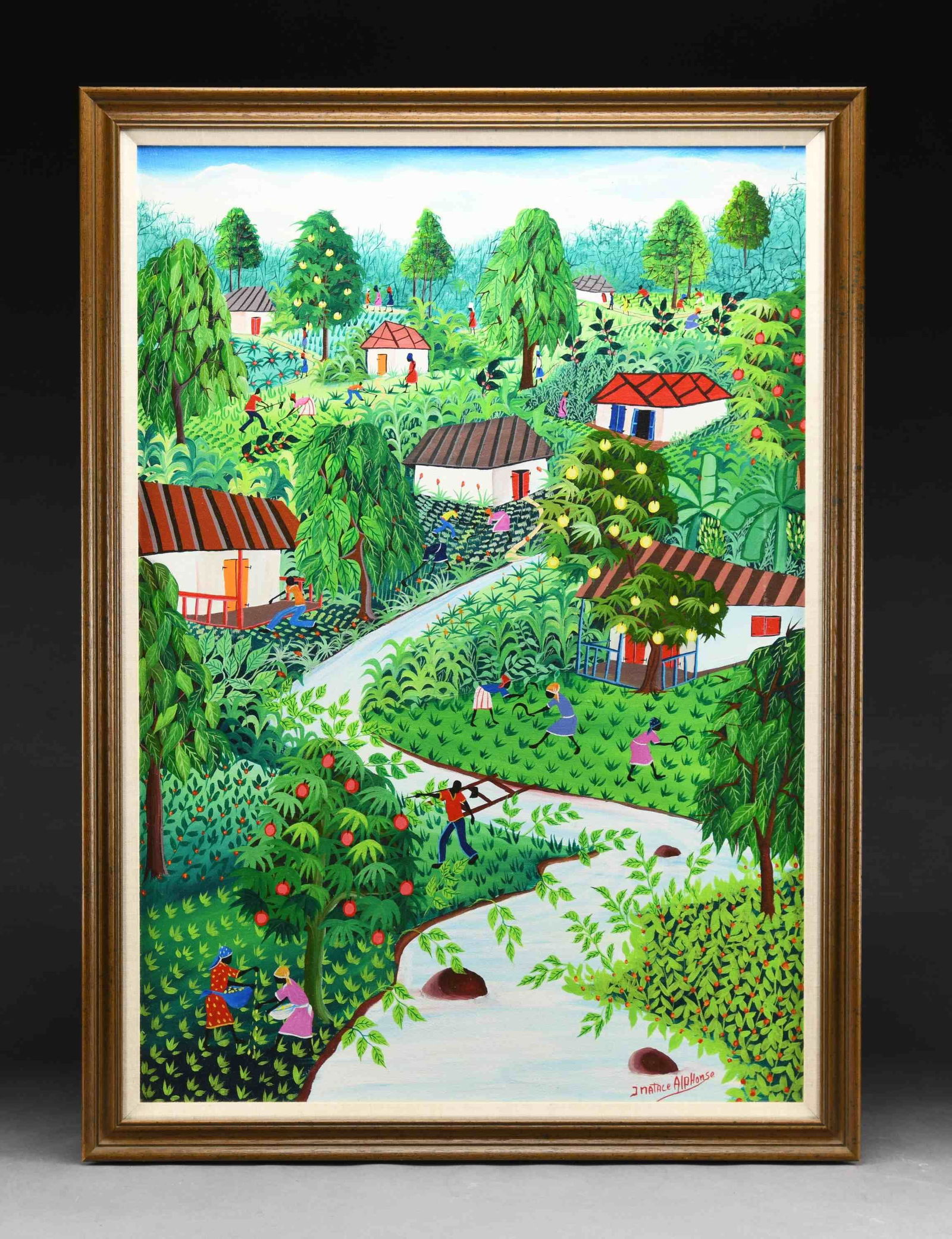 INATACE ALPHONSE (Haiti, 20th Century) ORCHARD AND (1 of 2)