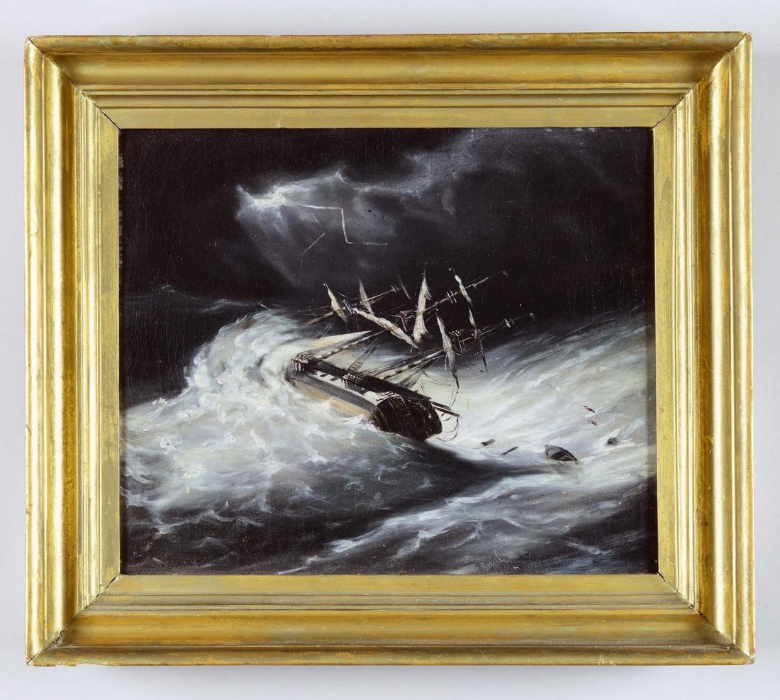 "SHIP MINERVA ? OFF THE CAPE OF GOOD HOPE ? (1 of 2)