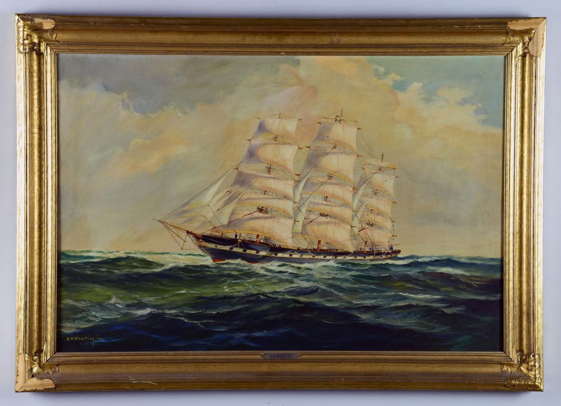 GEORGE H. WHEATLEY (American, 1895- ) CLIPPER (1 of 2)