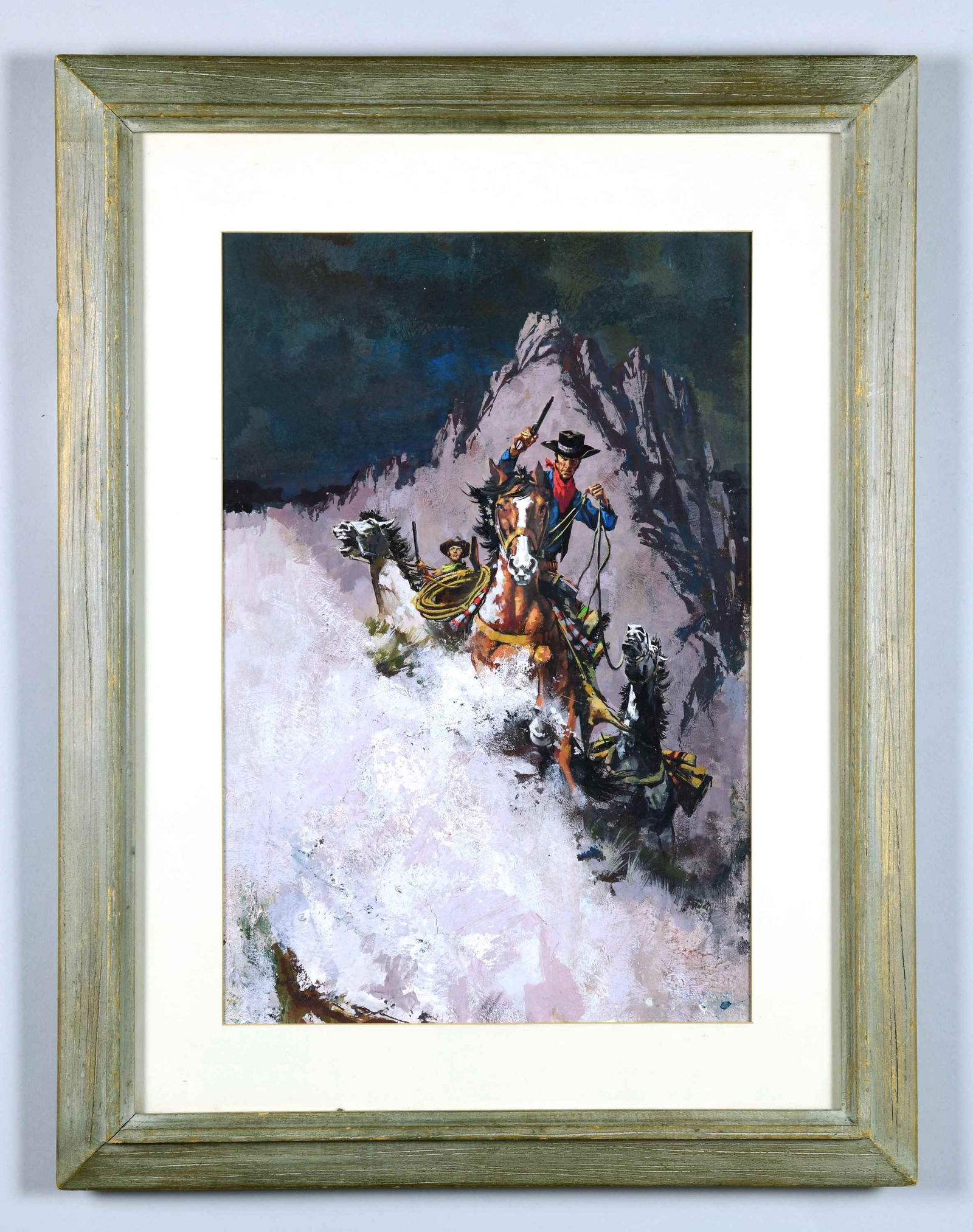 CARL HANTMAN (American, 1935-2020) "DOWNHILL (1 of 2)