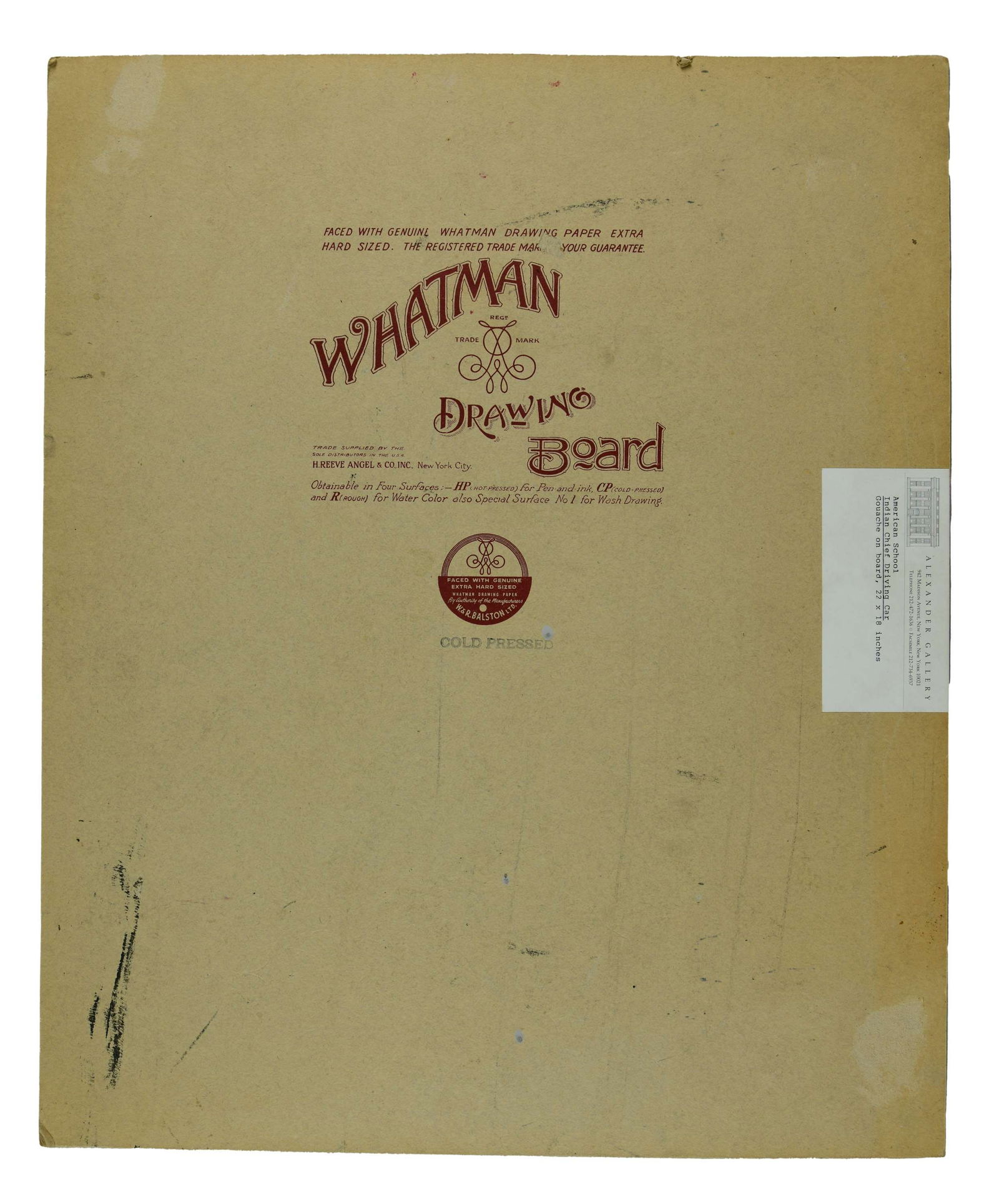 NATIVE AMERICAN CHIEF BEHIND THE WHEEL OF A CAR. (1 of 3)