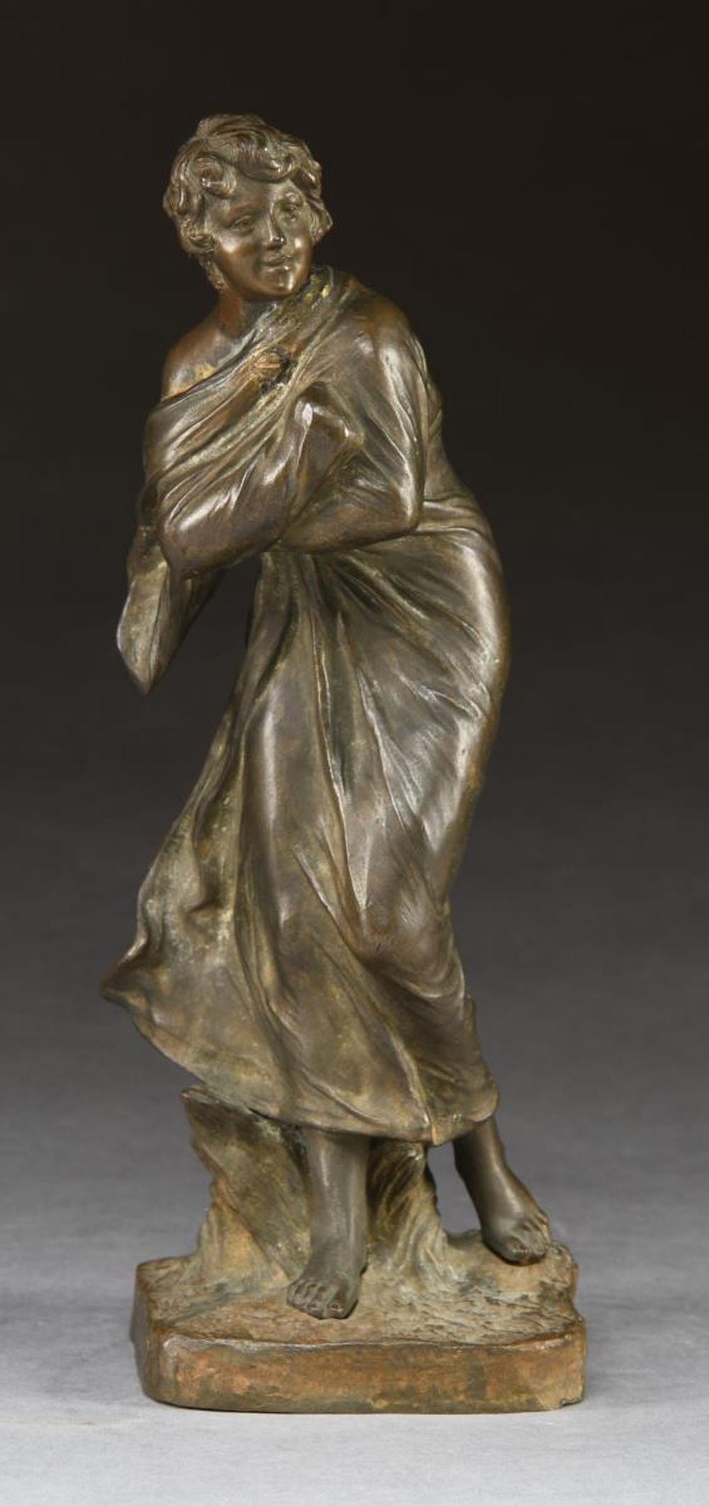 EUGENE MARIOTON (France, 1857-1933) BRONZE (1 of 2)