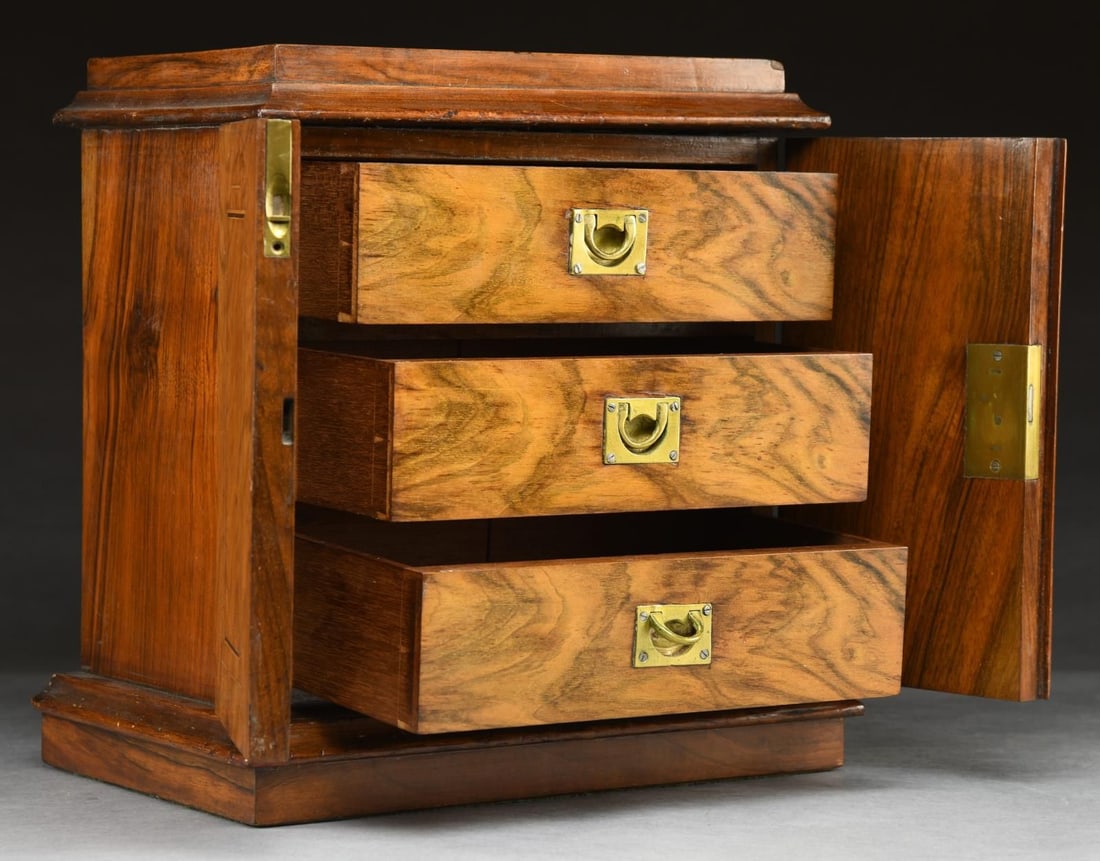 REGENCY ROSEWOOD, MAHOGANY AND CIRCASSIAN WALNUT (1 of 4)