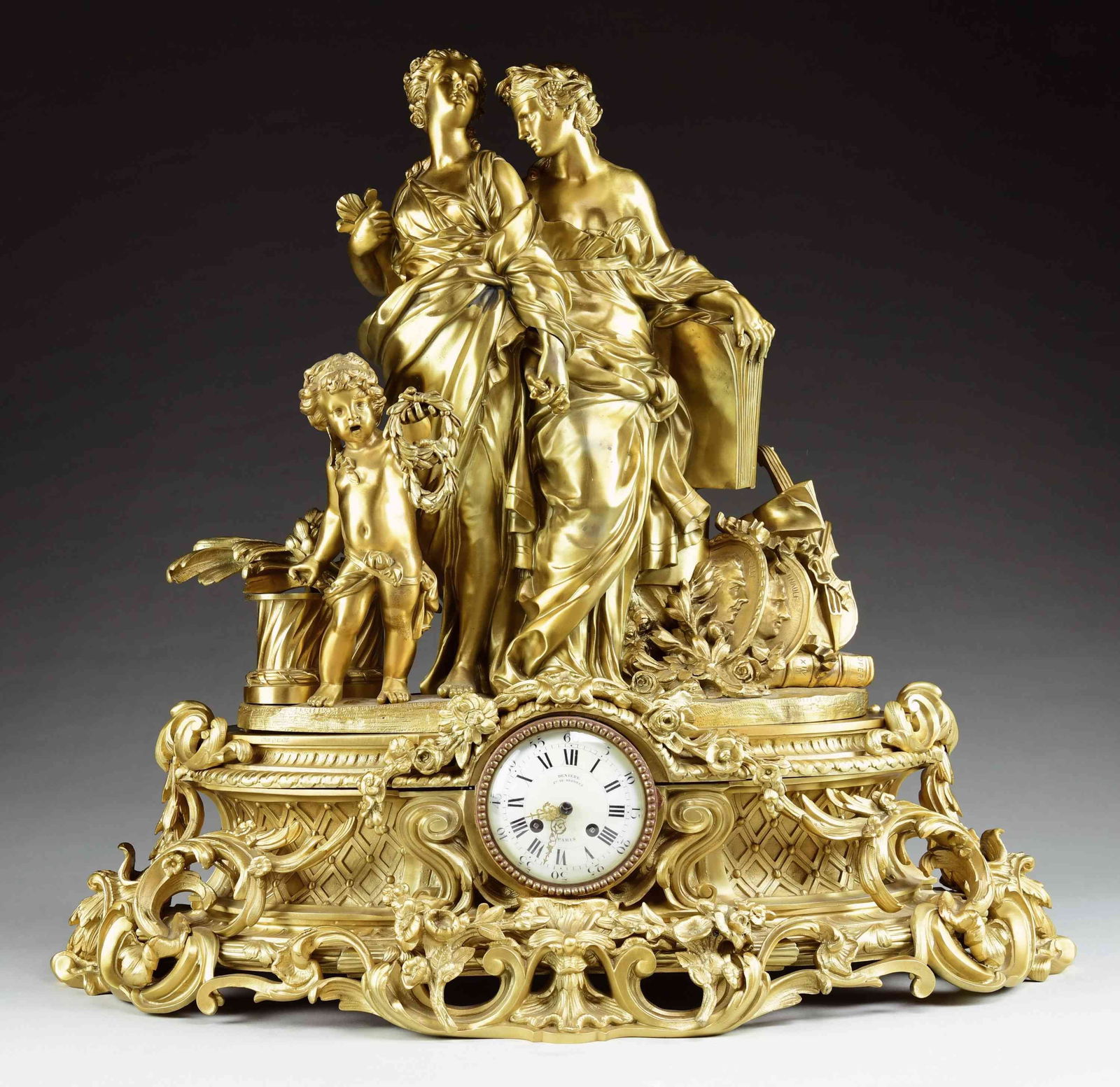 DENIERE ET FILS IMPORTANT LOUIS XV STYLE GILT (1 of 4)