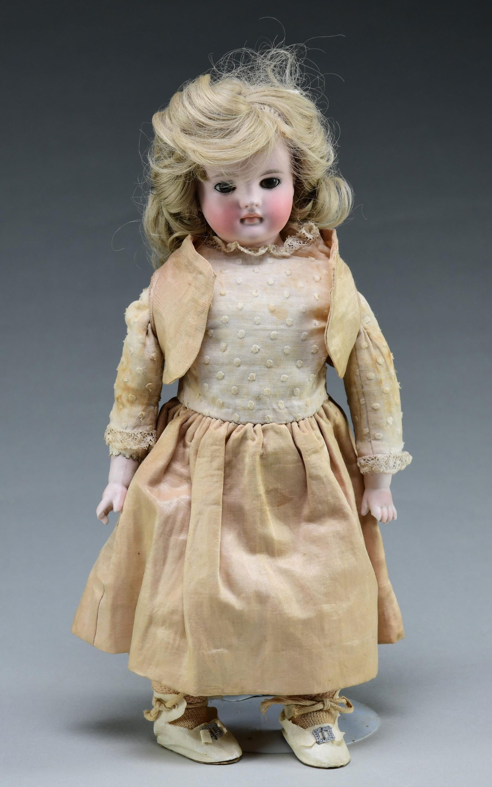 EARLY BISQUE HEAD DOLL ATTRIBUTED TO KESTNER? (1 of 2)