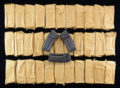 LOT OF 36 NEAR NEW HK33/53 MAGAZINES IN PAPER