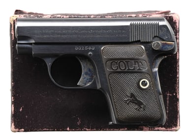 COLT 1908 VEST POCKET PISTOL.