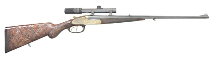 HERMANN GOERING ASSOCIATED SIDELOCK EJECTOR RIFLE