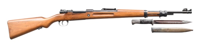 MAUSER STANDARD MODELL BOLT ACTION RIFLE.