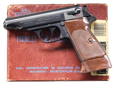 AUSTRIAN POLICE MARKED MANURHIN PP SEMI AUTO