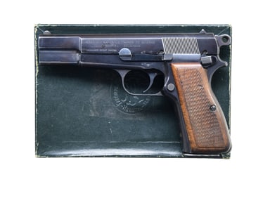 AUSTRIAN GENDARME MARKED FN HIGH POWER SEMI AUTO