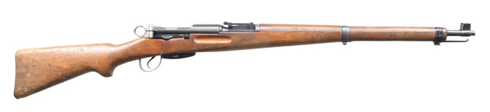 SWISS K31 STRAIGHT PULL BOLT ACTION RIFLE.