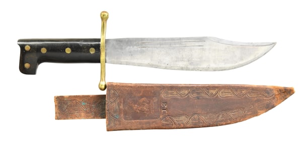 US WWII V-44 SURVIVAL KNIFE BY COLLINS.