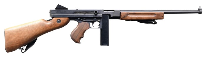 AUTO ORDNANCE M1 THOMPSON SEMI AUTO CARBINE.