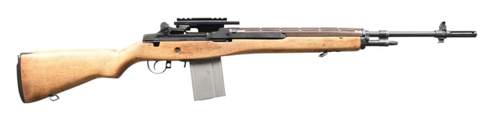 SPRINGFIELD ARMORY M1A SEMI AUTO RIFLE.