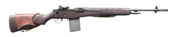 SPRINGFIELD ARMORY M1A SEMI AUTO RIFLE.