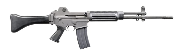 FOLDING STOCK DAEWOO AR100 RIFLE.