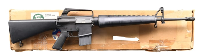 1968 COLT AR-15 SP1 RIFLE IN FACTORY BOX.