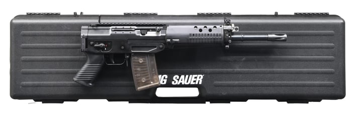 SIG SAUER SG 553P SEMI AUTO PISTOL.