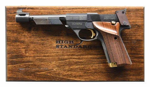 HIGH STANDARD OLYMPIC COMMEMORATIVE SEMI AUTO