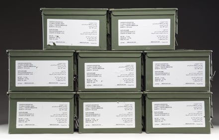 900 ROUNDS OF LINKED 50 BMG 4:1 RATIO AMMO.
