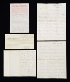 4 RARE EARLY WAR CONFEDERATE ATTY GENERAL JUDAH