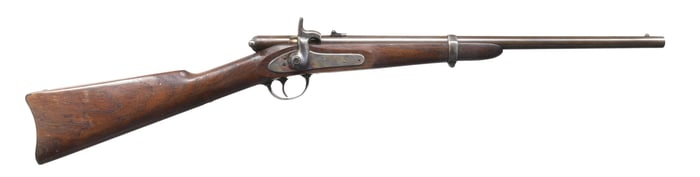 RARE PALMER U.S. INSPECTED BOLT ACTION CARBINE.