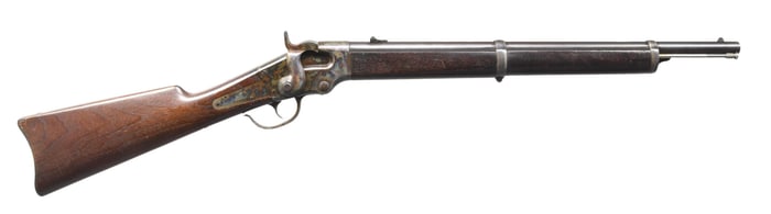 RARE BALL U.S. INSPECTED REPEATING CARBINE.