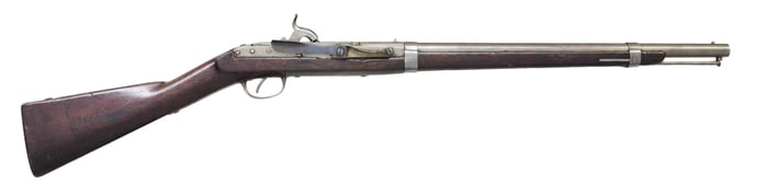 HALL-NORTH MODEL 1843 BREECH-LOADING PERCUSSION